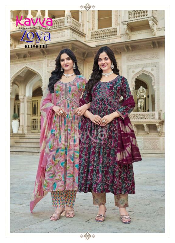 Kavya Zoya Vol 9 winter kurtis online in india