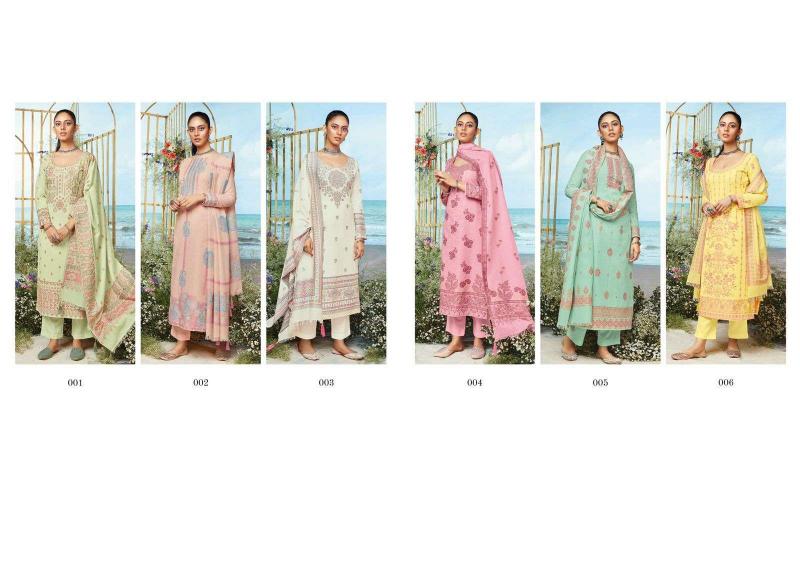 Kesar Elinor Lawn Cotton Fancy Dress Material