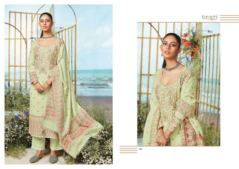 Kesar Elinor Lawn Cotton Fancy Dress Material
