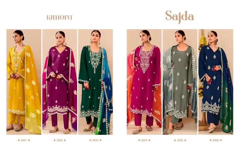 Kimora Sajda Vol 53 Series 2231 to 2236 wholesale salwar kameez catalogue with price