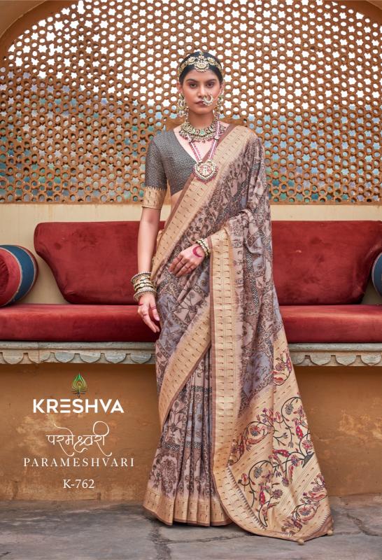 Kreshva Parameshvari silk saree brands in india