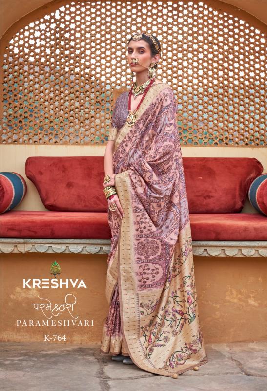 Kreshva Parameshvari silk saree brands in india