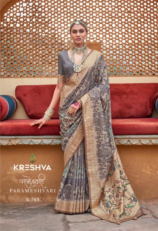 Kreshva Parameshvari silk saree brands in india