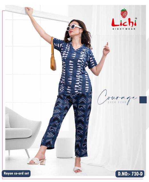 Lichi 730 Co Ord Set Wholesale Catalog