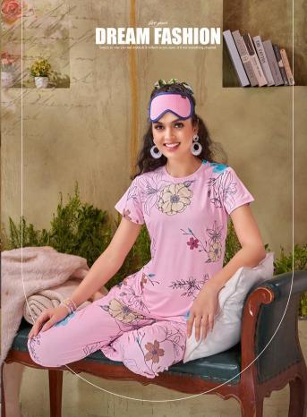 Luvit Sara Digital imported ladies night dress