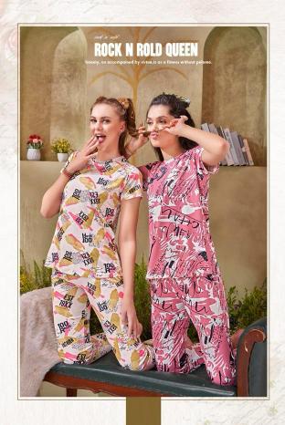 Luvit Sara Digital imported ladies night dress