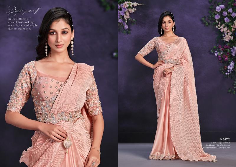 Mahotsav Mohmanthan 24100 Series Riona latest saree pattern india