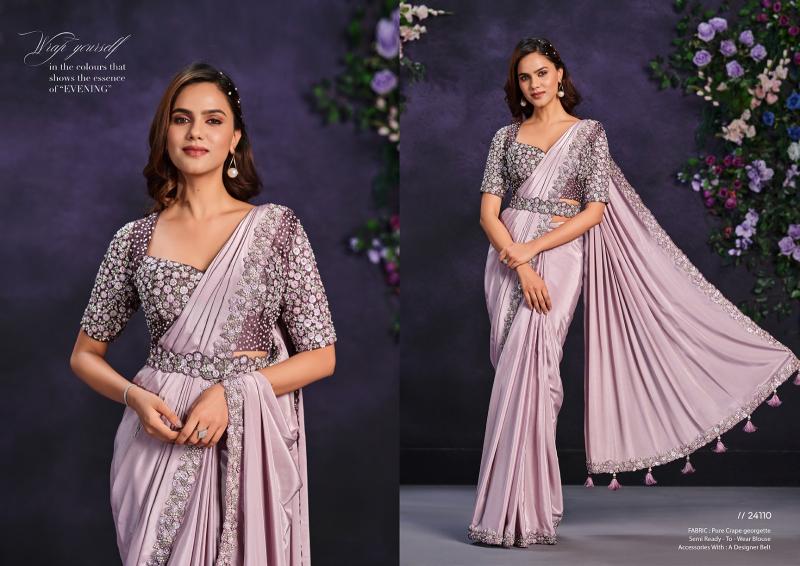 Mahotsav Mohmanthan 24100 Series Riona latest saree pattern india
