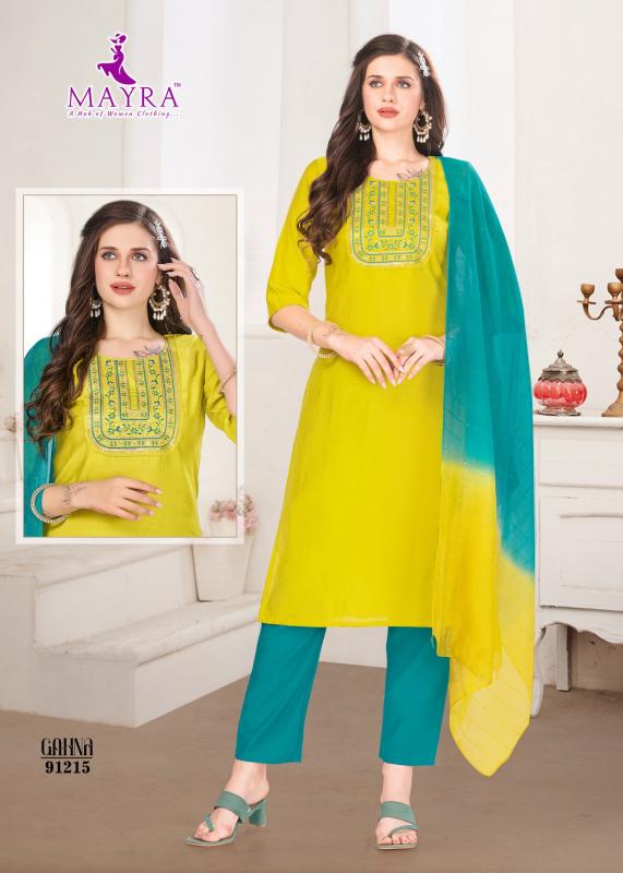Mayra Gahna baju india kurti
