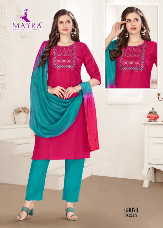 Mayra Gahna baju india kurti