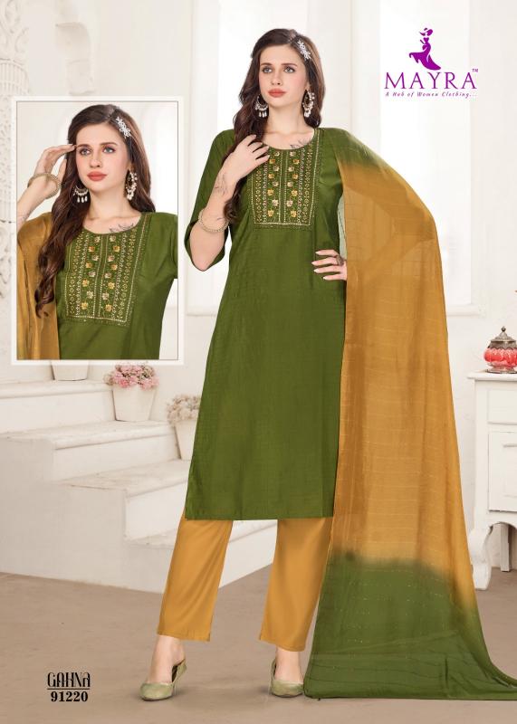 Mayra Gahna baju india kurti