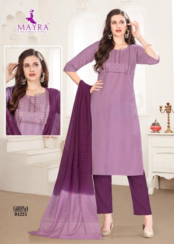 Mayra Gahna baju india kurti