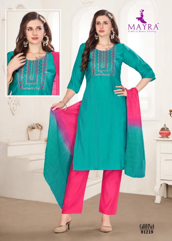 Mayra Gahna baju india kurti