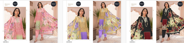 Mehboob Tex 1453 Cotton Dupatta pakistani replica suits wholesale