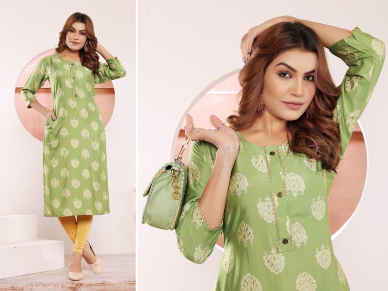 Moksh International Star Vol 2 Premium Viscose Maslin Print Kurti Wholesale Catalog