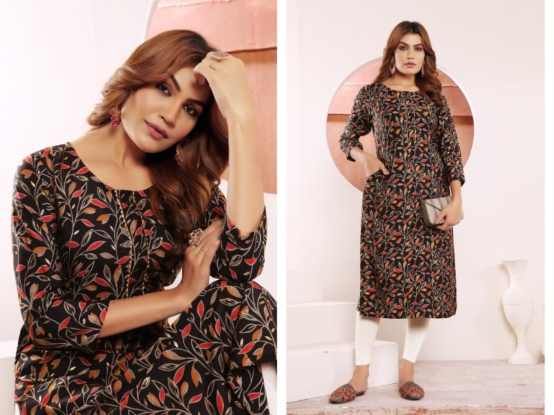 Moksh International Star Vol 2 Premium Viscose Maslin Print Kurti Wholesale Catalog