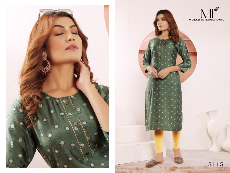 Moksh International Star Vol 2 Premium Viscose Maslin Print Kurti Wholesale Catalog