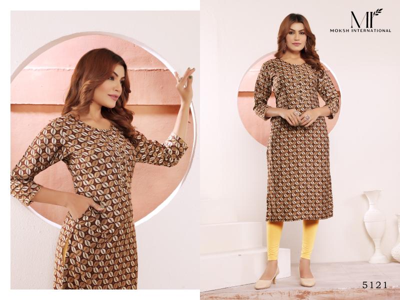 Moksh International Star Vol 3 long straight pakistani kurti online india