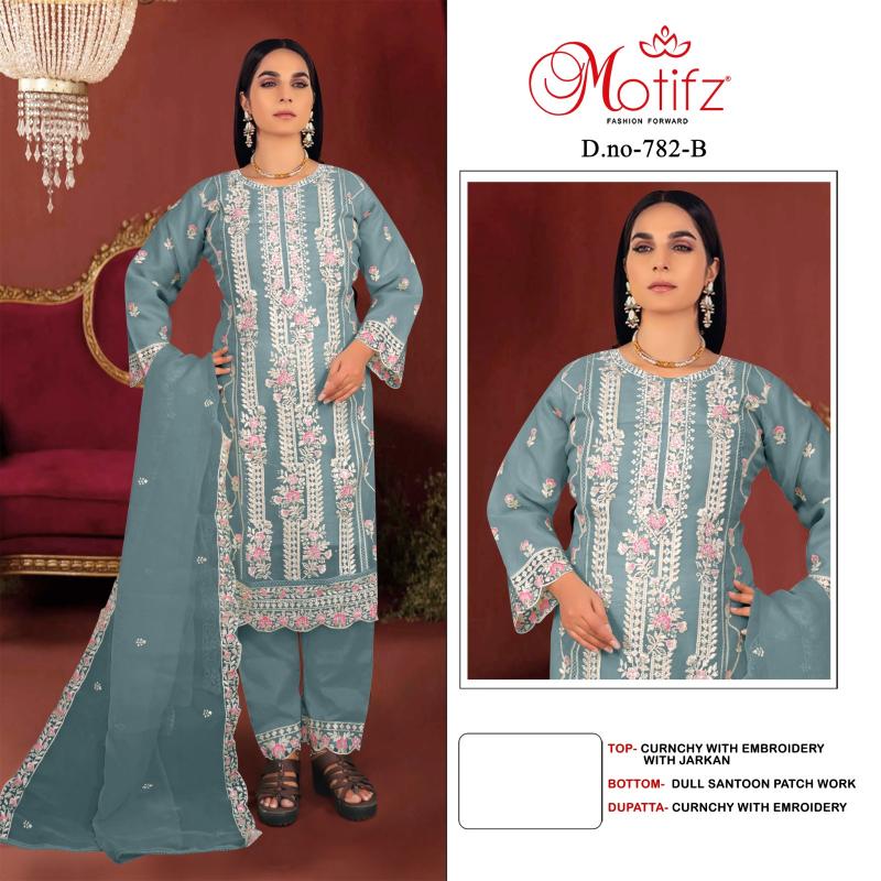 Motifz 782 wholesale pakistani suits buy online