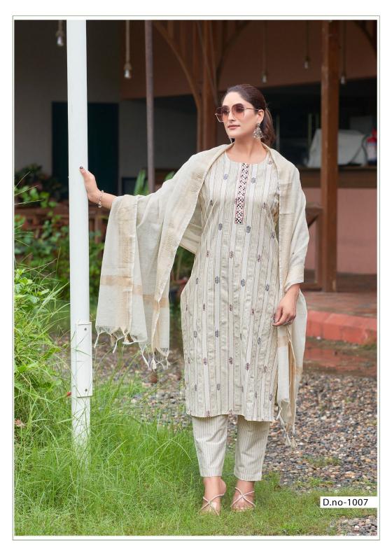 Mystic9 Liza Vol-1 – Kurti Pant With Dupatta - Wholesale Catalog