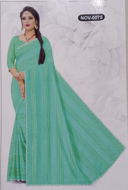 Natraj Shantilal Net Saree Wholesale Catalog