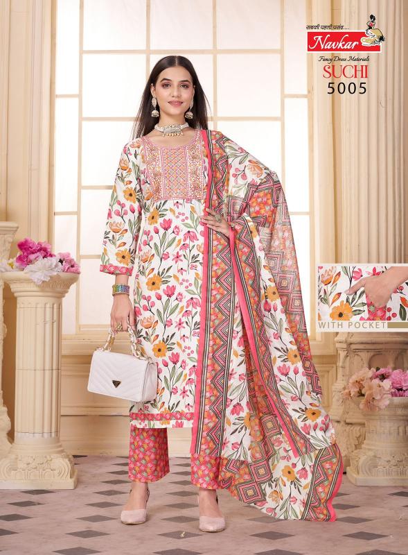 Navkar Suchi Vol 5 women cotton kurtis price in india