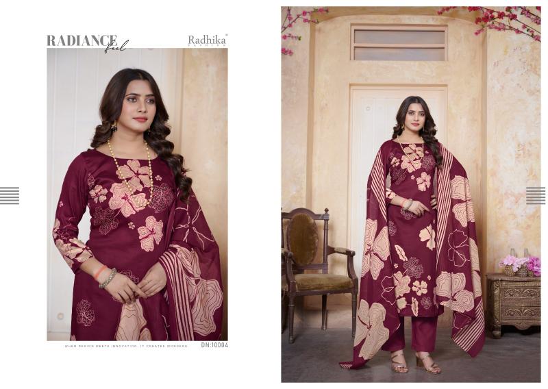 Radhika Azara Gulbagh Vol 4 wholesale cotton dress materials in surat with price