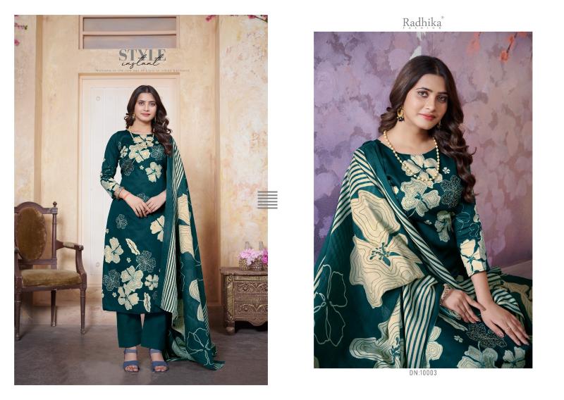 Radhika Azara Gulbagh Vol 4 wholesale cotton dress materials in surat with price