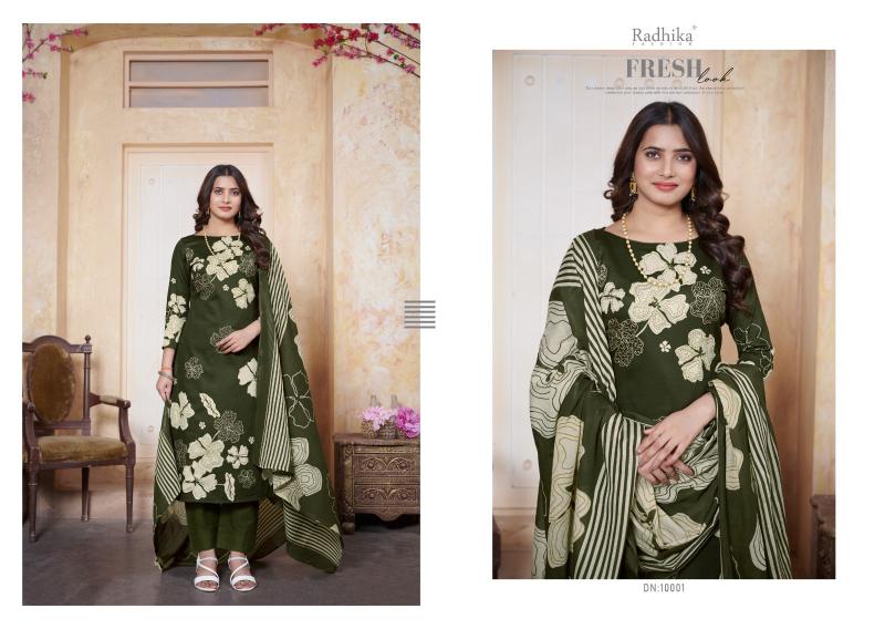 Radhika Azara Gulbagh Vol 4 wholesale cotton dress materials in surat with price