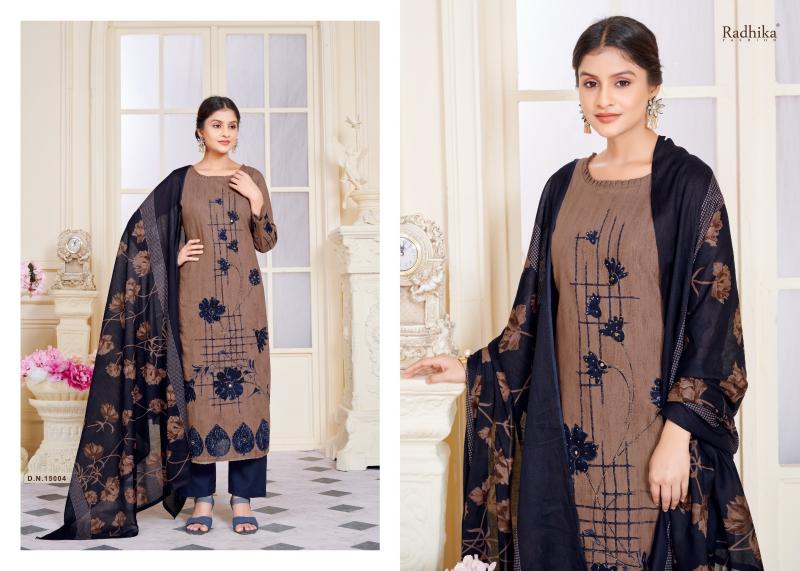 Radhika Azara Tahira wholesale unstitched dress material
