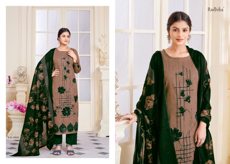 Radhika Azara Tahira wholesale unstitched dress material