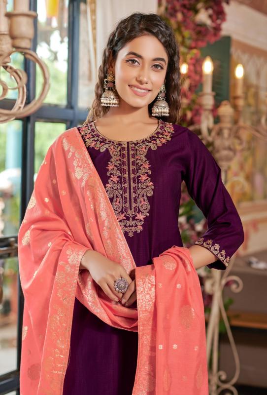 Rangmaya Banarasi banarasi kurti almond pattern in india