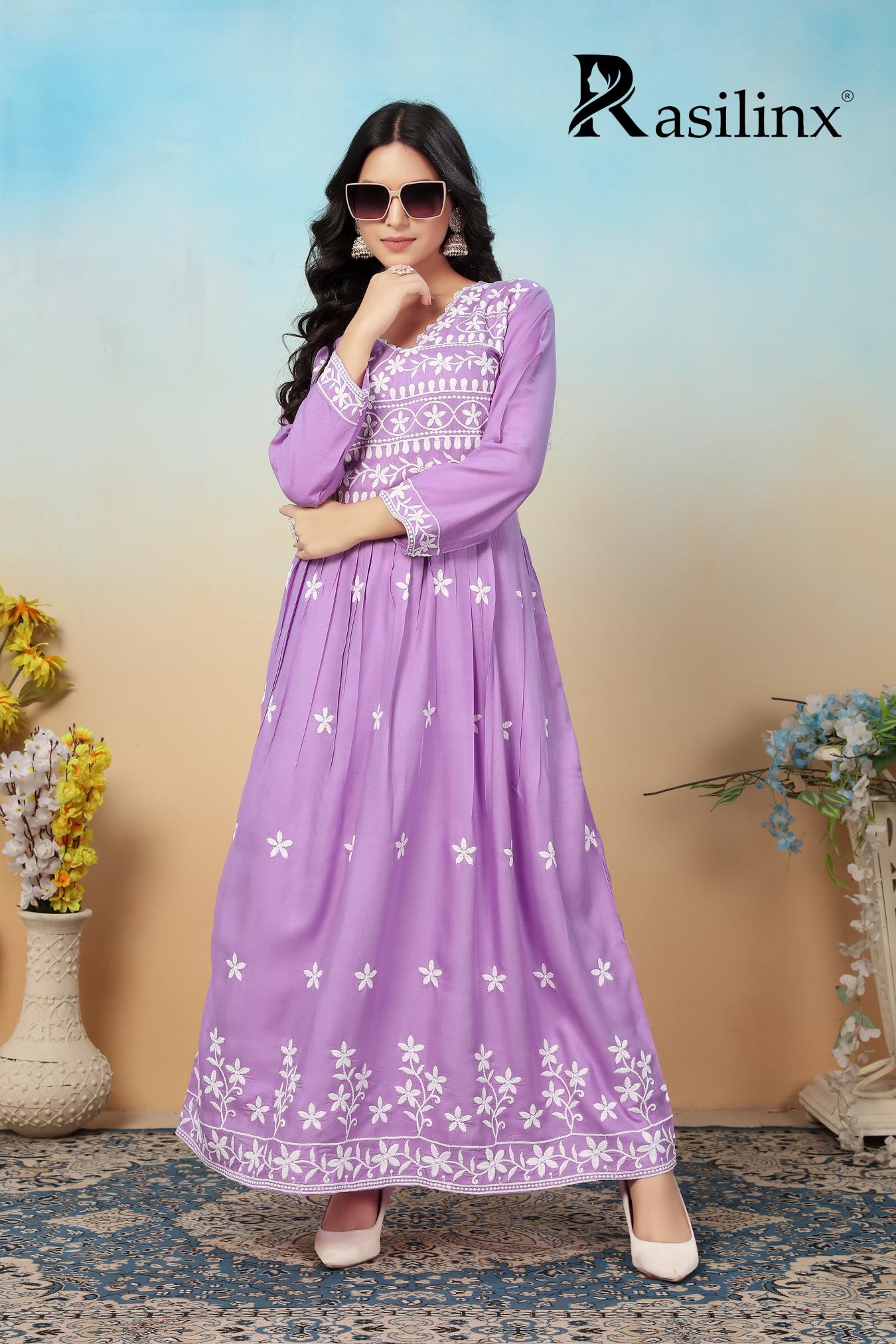Rasili Nx Sui Dhaga Vol 4 chikankari kurti sheer online india