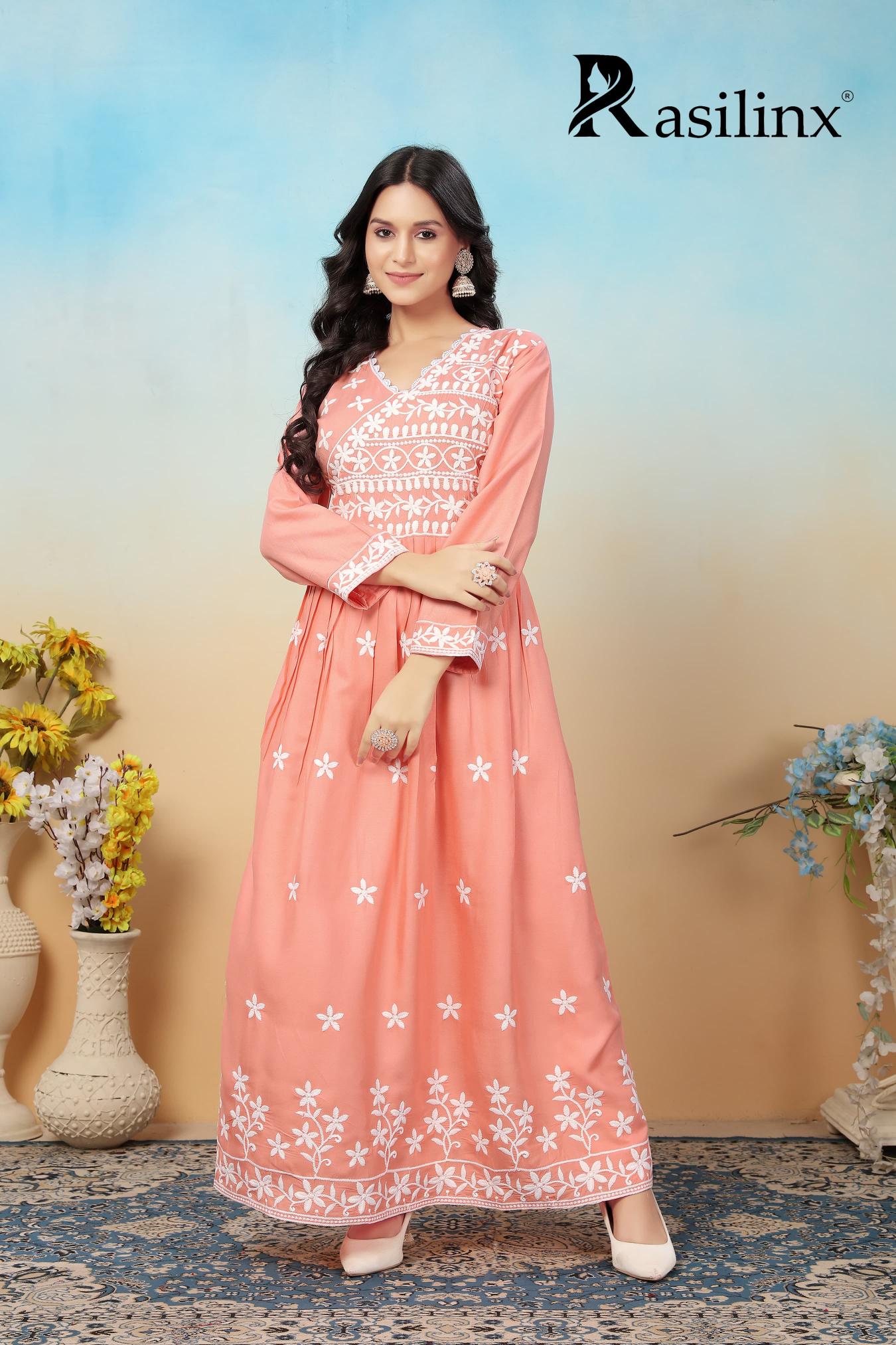 Rasili Nx Sui Dhaga Vol 4 chikankari kurti sheer online india