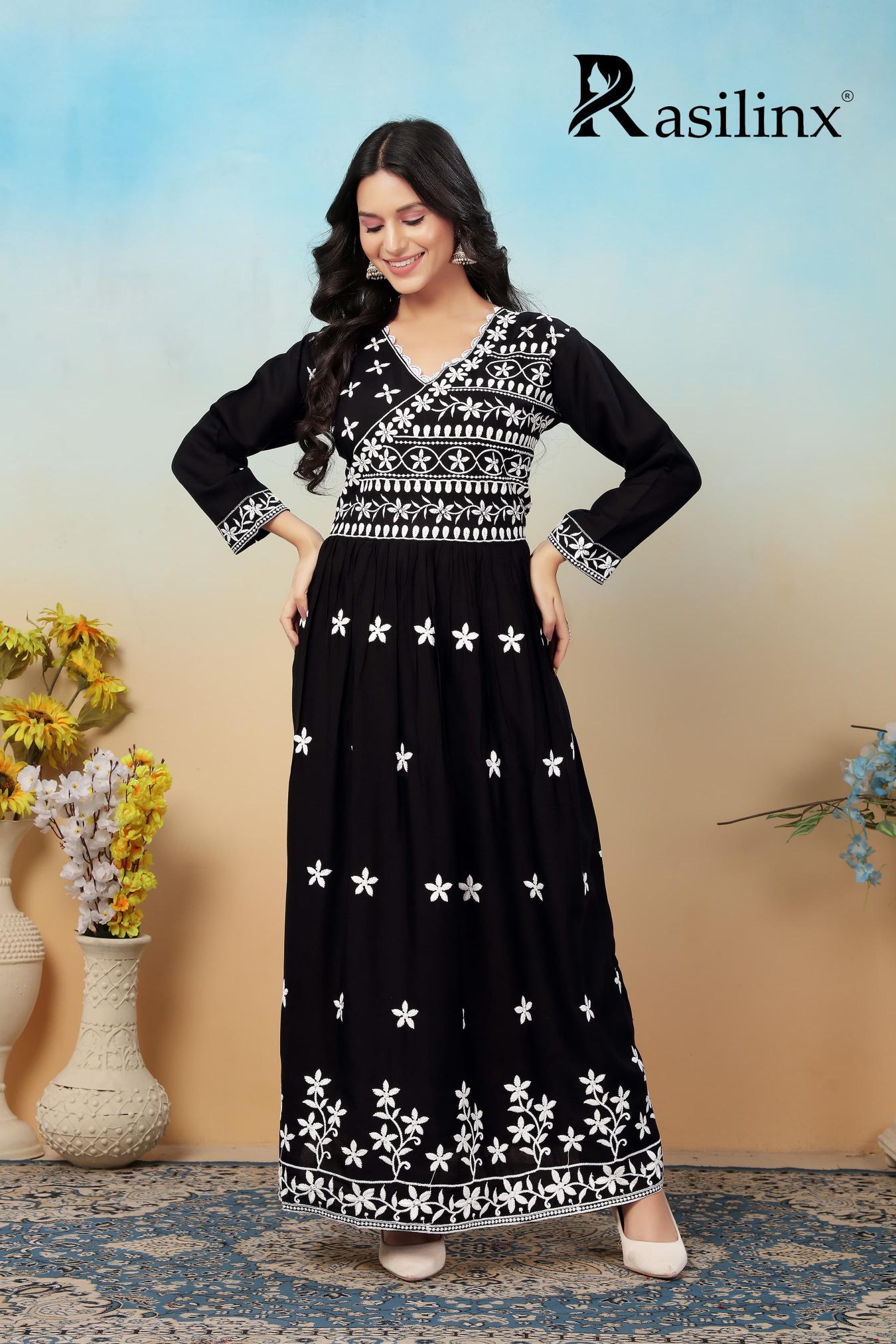 Rasili Nx Sui Dhaga Vol 4 chikankari kurti sheer online india