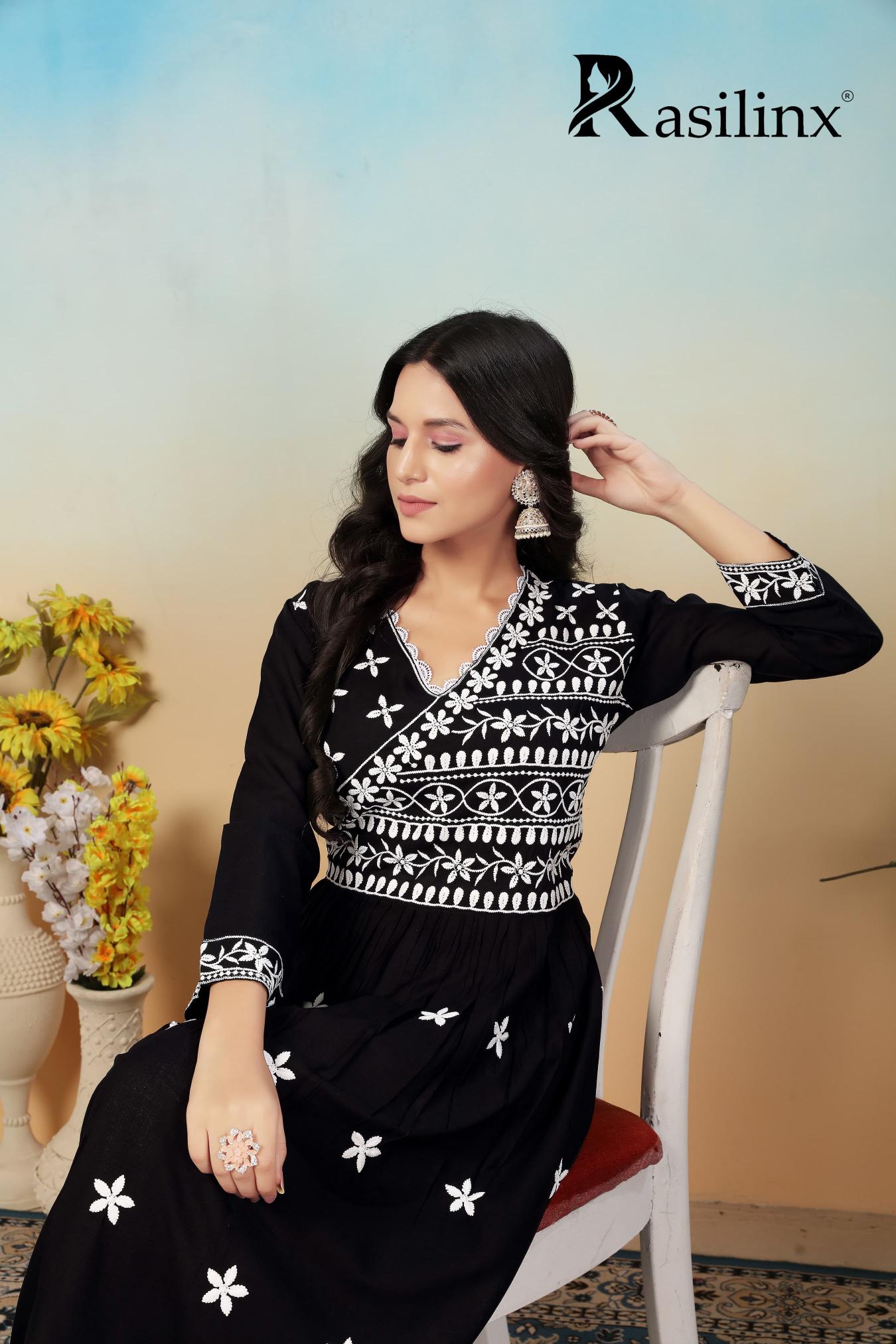 Rasili Nx Sui Dhaga Vol 4 chikankari kurti sheer online india
