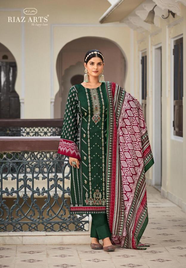 Riaz Arts Bin Saeed Vol 3 Lawn Digital Printed Salwar kameez Wholesale Catalog