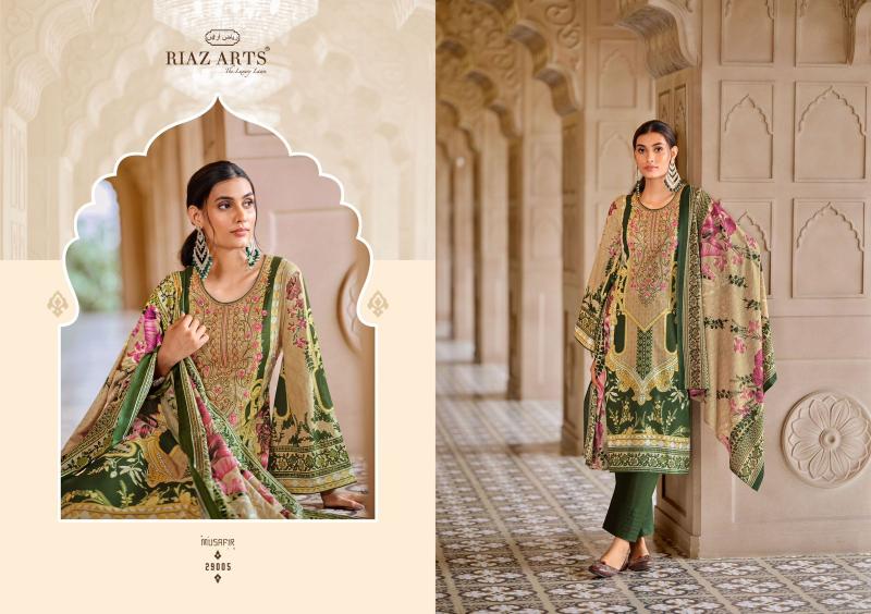 Riaz Arts Musafir Vol 18 Lawn Digital Printed Dress Material Wholesale Catalog