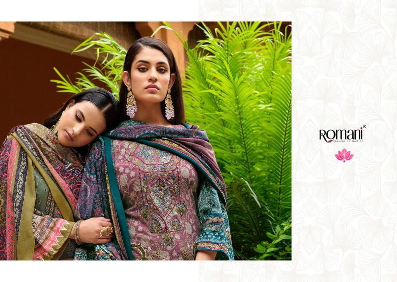 Romani Aarzu Vol 7 wholesale salonki dress material