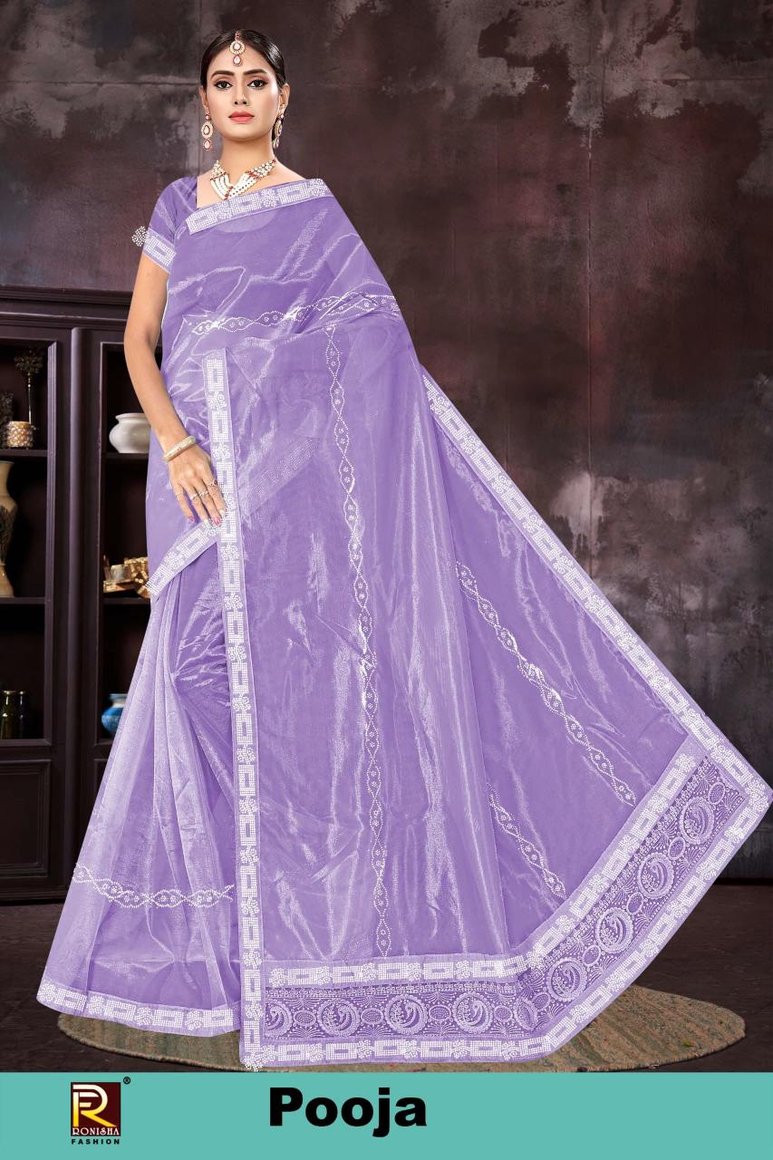 Ronisha Pooja bazaar sarees india