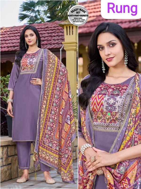 Rung Fab roman silk pakistani kurtis in india