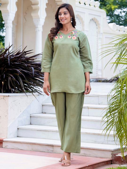 Sabell Vasunki Roman Silk Co Ord Set Wholesale Catalog