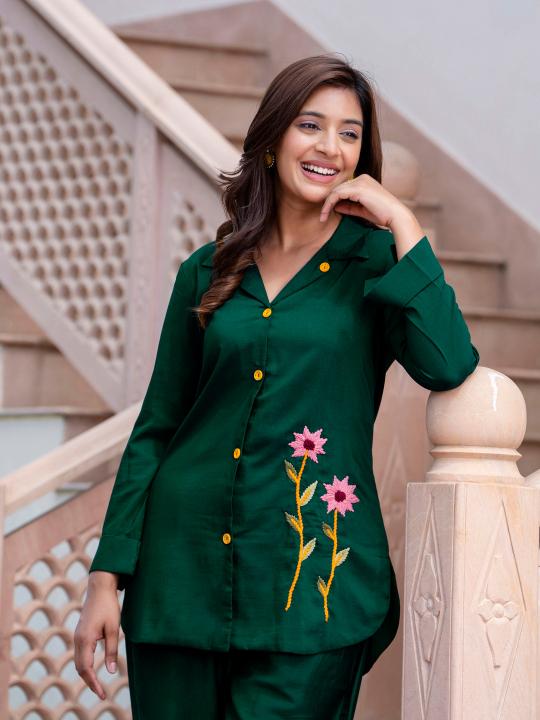 Sabell Vasunki Roman Silk Co Ord Set Wholesale Catalog