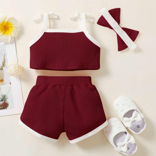 Sabella Ak Bow Top With Short Poly Spendex Girls Wear Wholesale Catalog