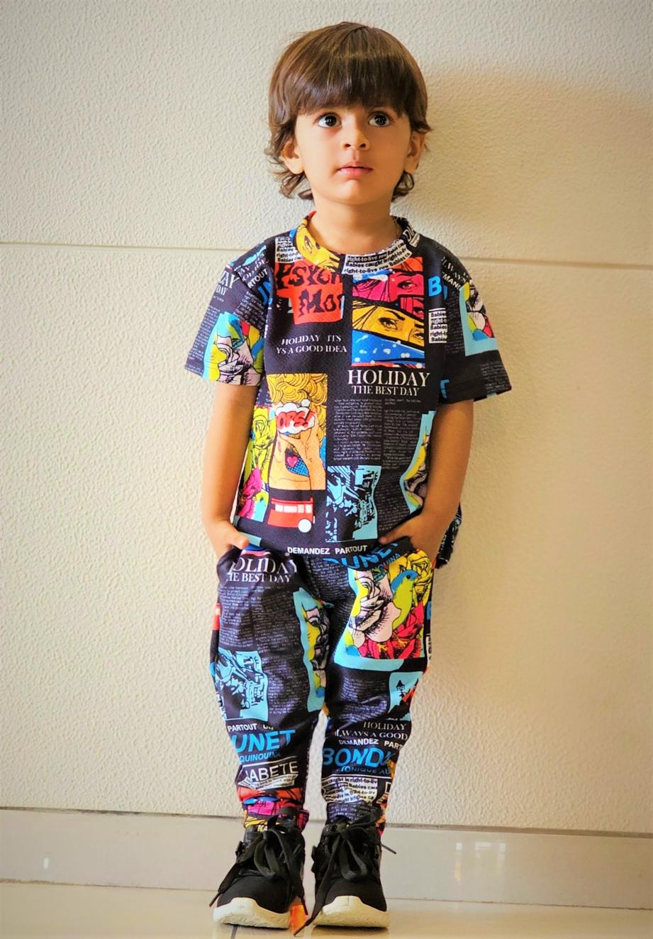 Sabella Ak Boy Co Ord Set Poly Spendex Boys Wear Wholesale Catalog