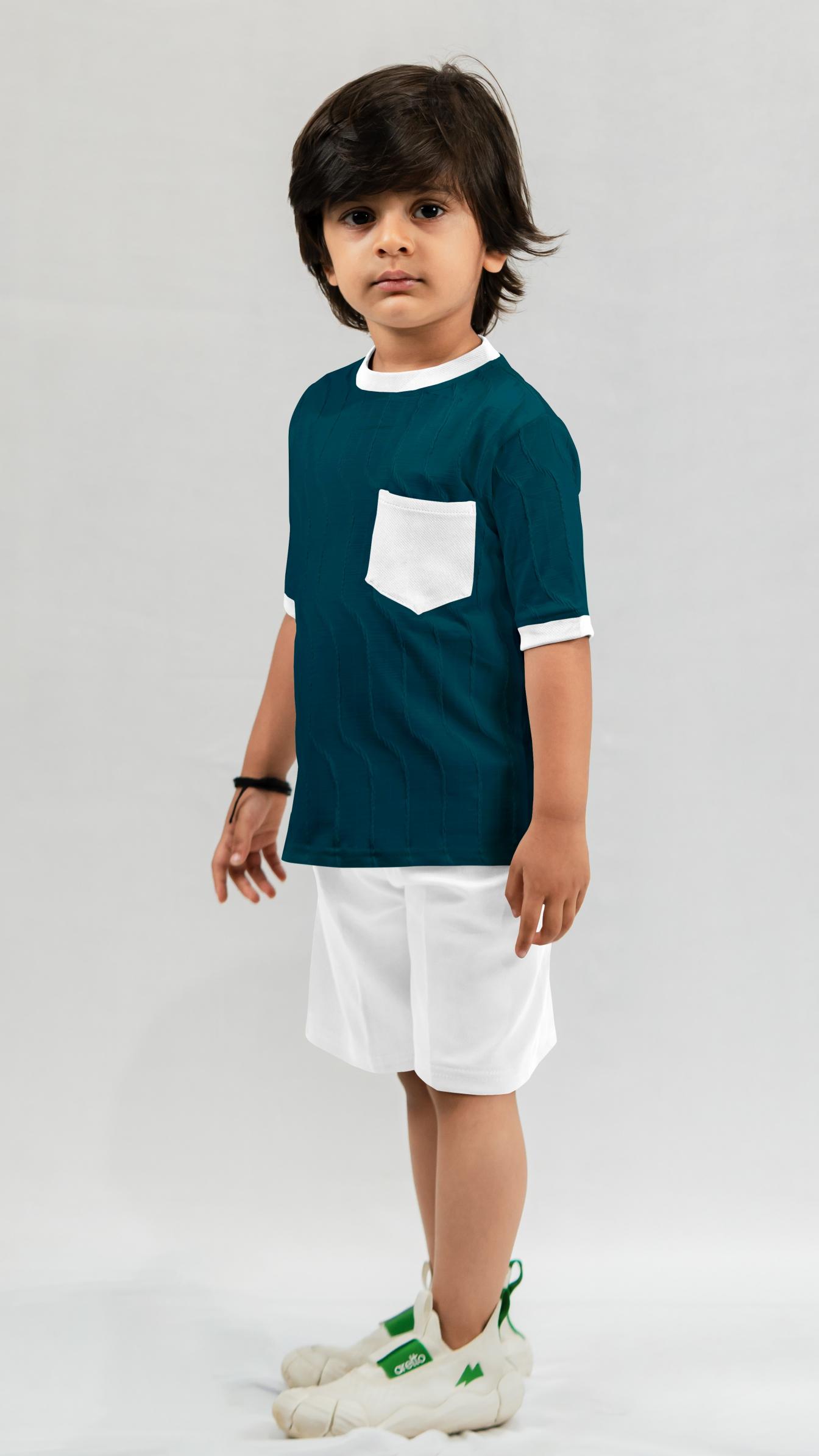 Sabella Ak Wave T Shirt With Short Jacquard Knitted Boys Wear Wholesale Catalog