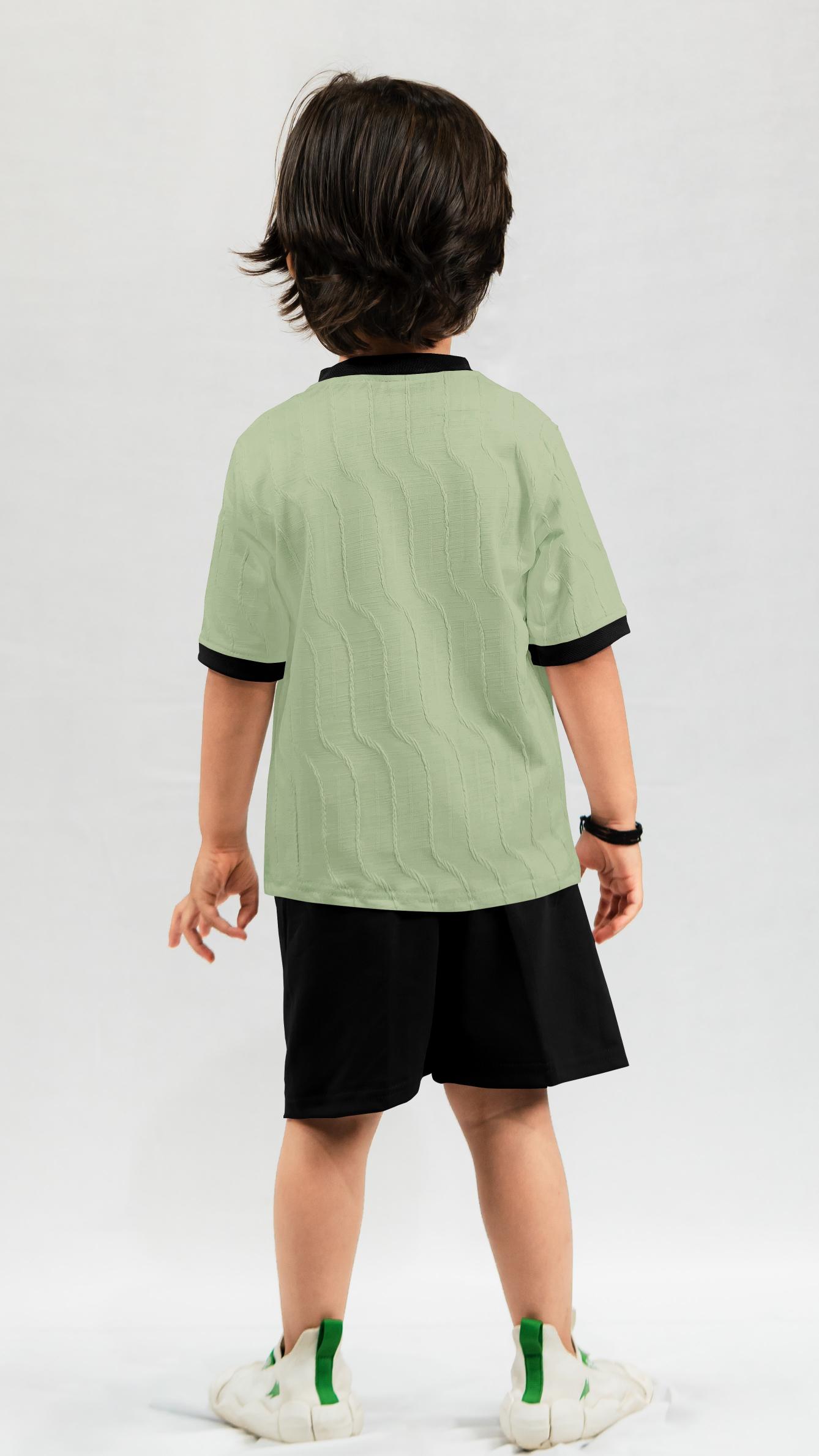 Sabella Ak Wave T Shirt With Short Jacquard Knitted Boys Wear Wholesale Catalog