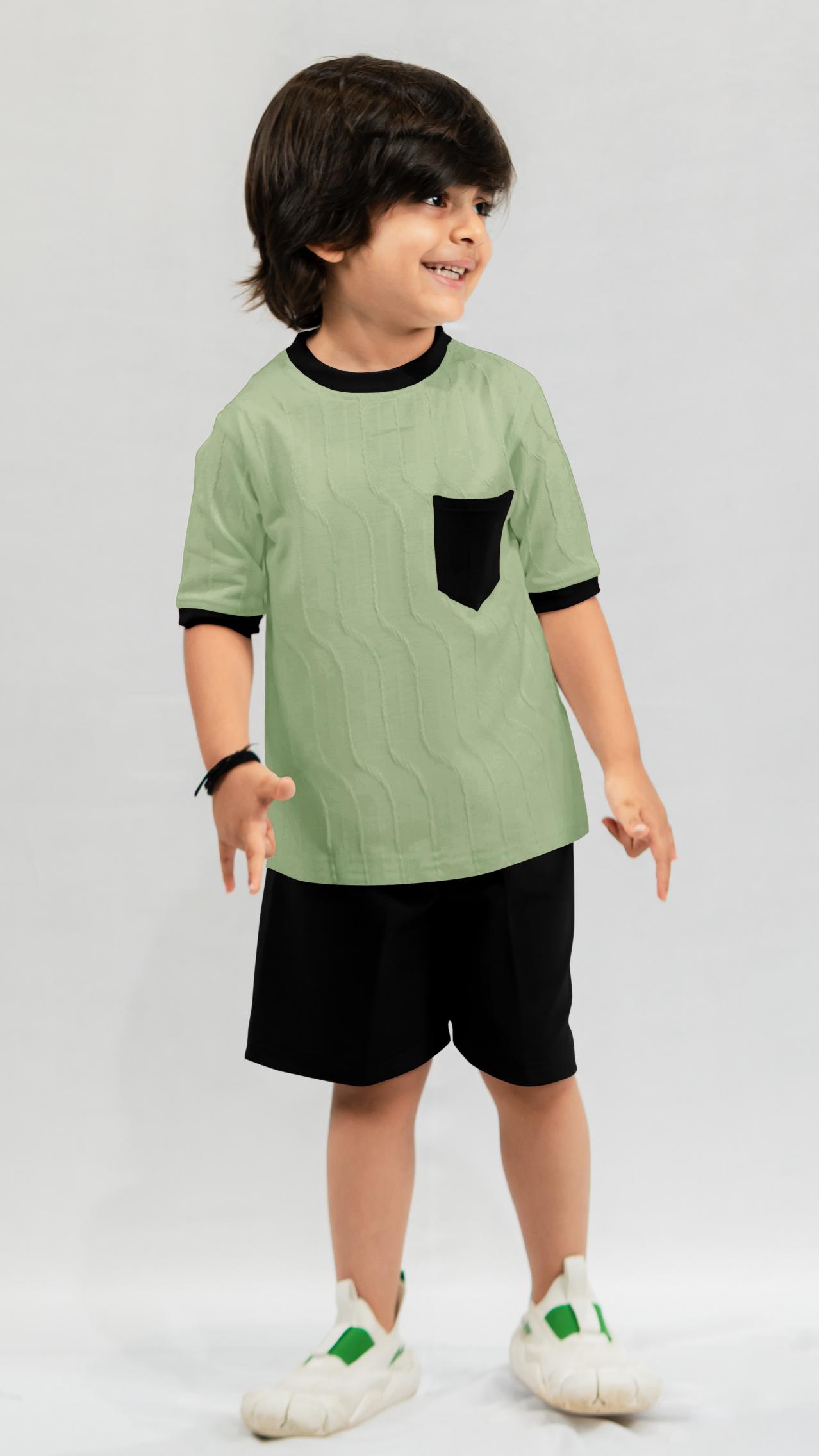 Sabella Ak Wave T Shirt With Short Jacquard Knitted Boys Wear Wholesale Catalog