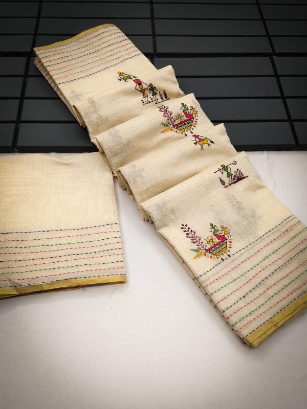 Sabella Hastika Premium Khadi Tussar Silk saree Wholesale Catalog