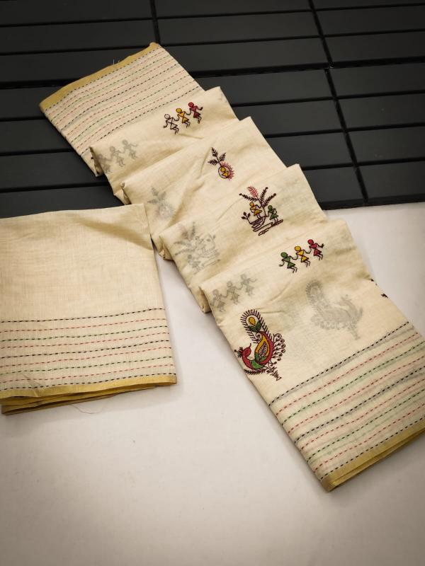 Sabella Hastika Premium Khadi Tussar Silk saree Wholesale Catalog